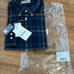 Mens Barbour button down shirt